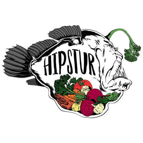 Hipstur food fish and vegetables